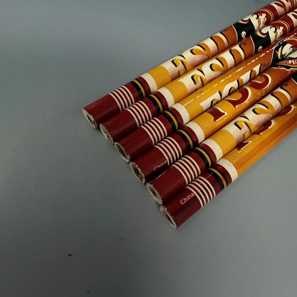 Florida State University FSU Seminoles Vintage Pencils Lot of 6 Garnet Gold NCAA